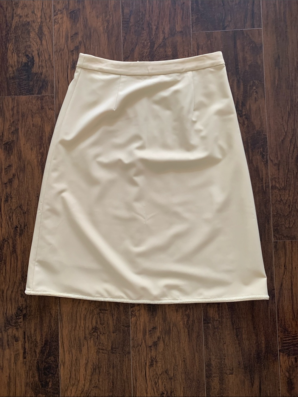 Butter Yellow A-Line Women's Skirt - Simple Retro